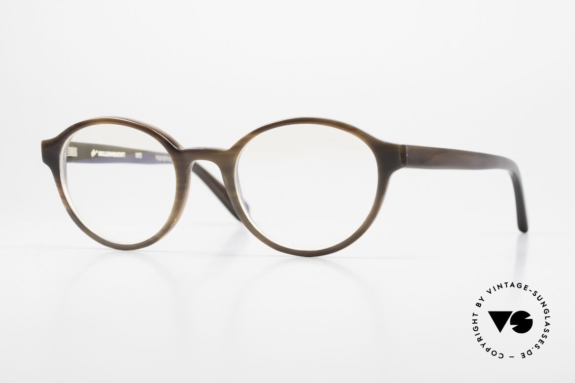 Brillenwerkstatt B6 Handmade in Germany, Brillenwerkstatt Buffalo Horn Brille aus Berlin, Passend für Herren und Damen