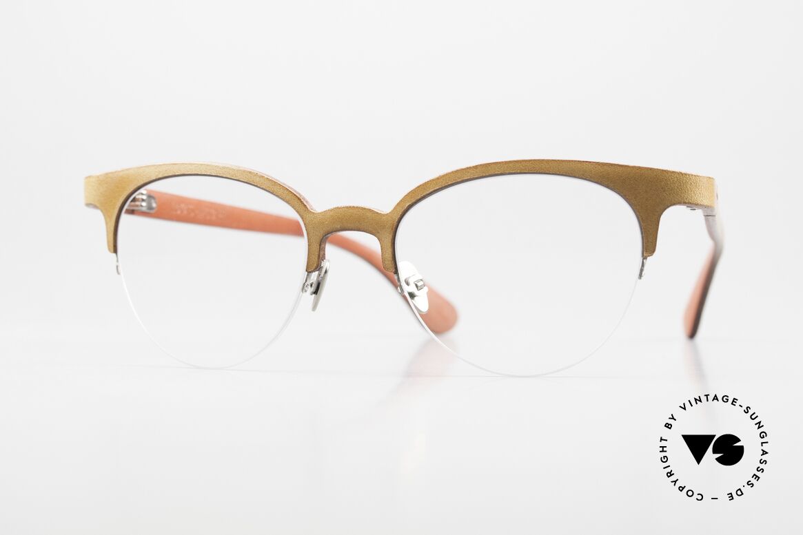 Lucas de Stael Pégase Nylor 12 Nylor-Brille Lederüberzug, LUCAS de STAËL Brille, Pégase Nylor 12, Gr. 49/19, Passend für Damen