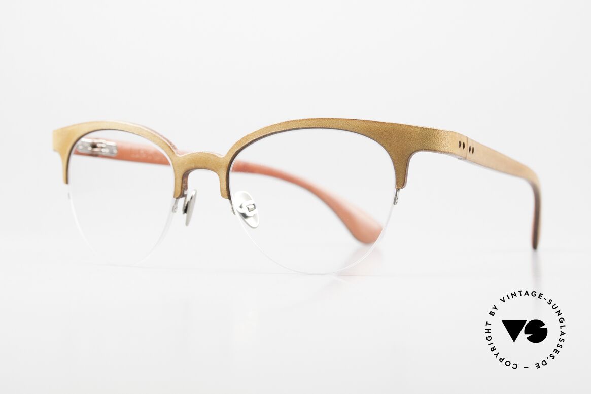 Lucas de Stael Pégase Nylor 12 Nylor-Brille Lederüberzug, Luxusmodell mit Leder-Überzug (Connoisseur-Brille), Passend für Damen