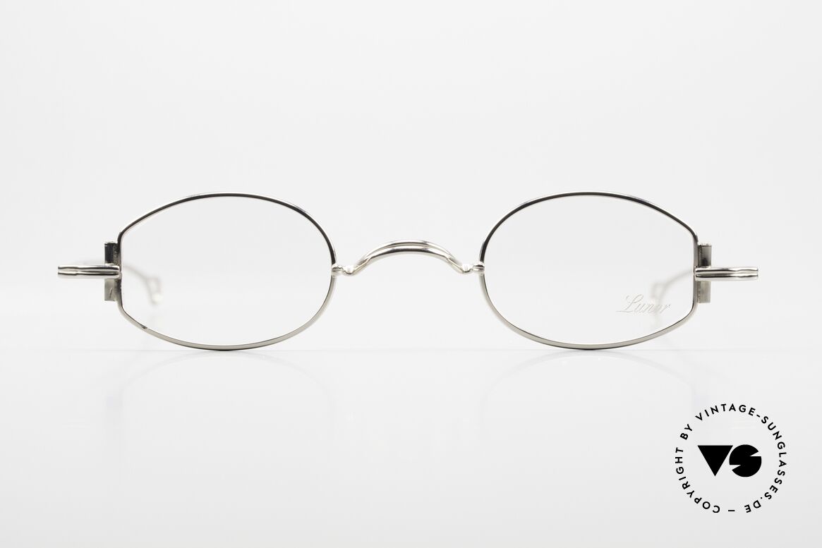 Lunor X 03 PP Platin-Plattierte Fassung, eine Damenbrille und Herrenbrille gleichermaßen, Passend für Herren und Damen