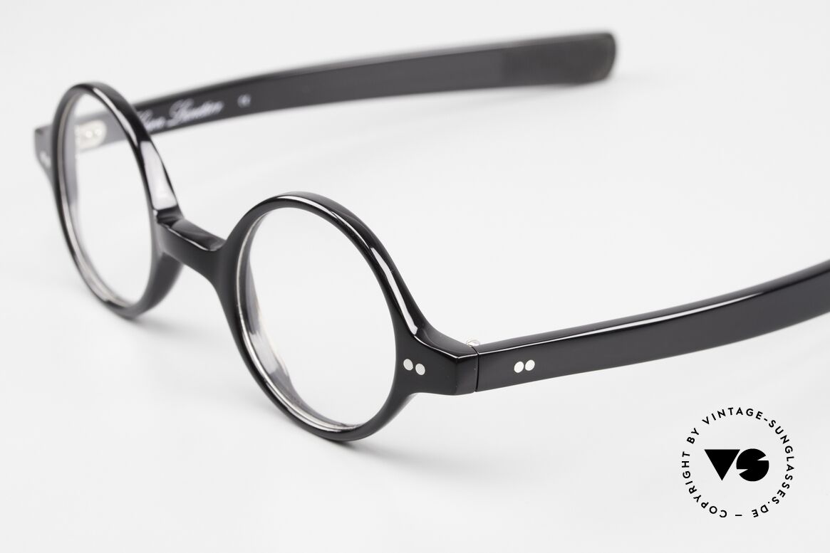 Lesca P60 Runde Brille Damen & Herren, hochwertigste Materialien und Fertigungsqualität, Passend für Herren und Damen