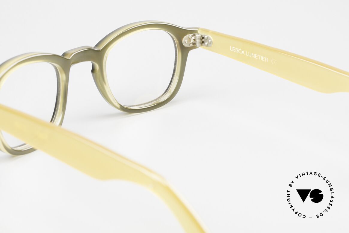 Lesca P080 Azetatbrille Herrenbrille, Größe: small, Passend für Herren