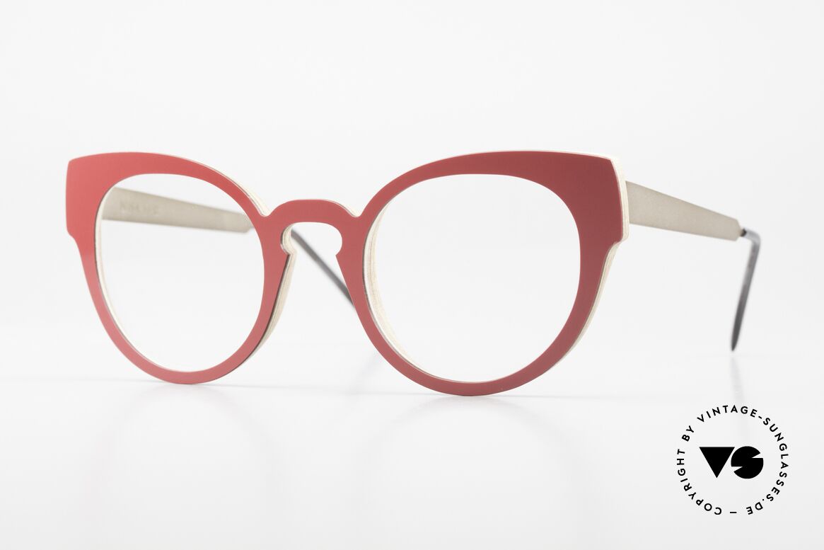 Nina Mur Liliana Echtholzbrille Aus Madrid, Nina Mûr Eyewear Holzbrille aus Madrid, Spanien, Passend für Damen