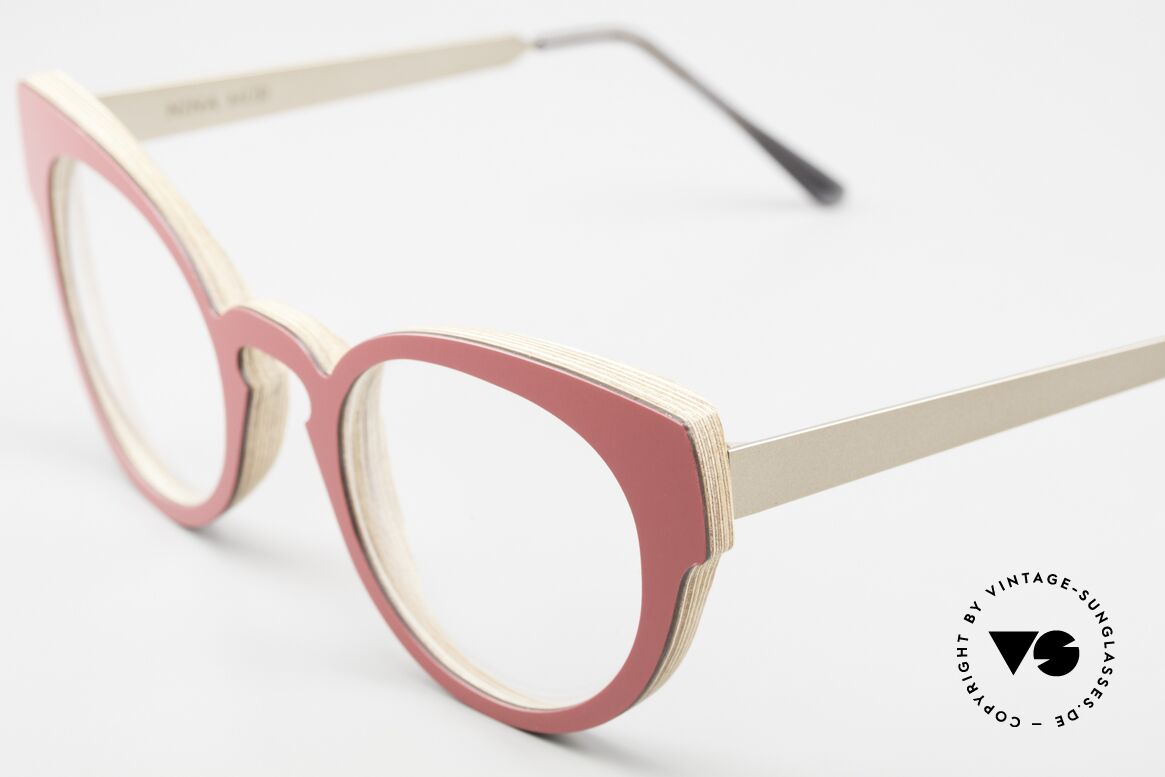 Nina Mur Liliana Echtholzbrille Aus Madrid, daher auch in unserem vintage Brillen Sortiment, Passend für Damen