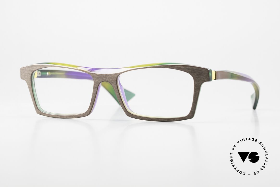 Piero Massaro 442 Interessante Herrenbrille, edle Piero Massaro Designer-Brille aus Sizilien, Passend für Herren