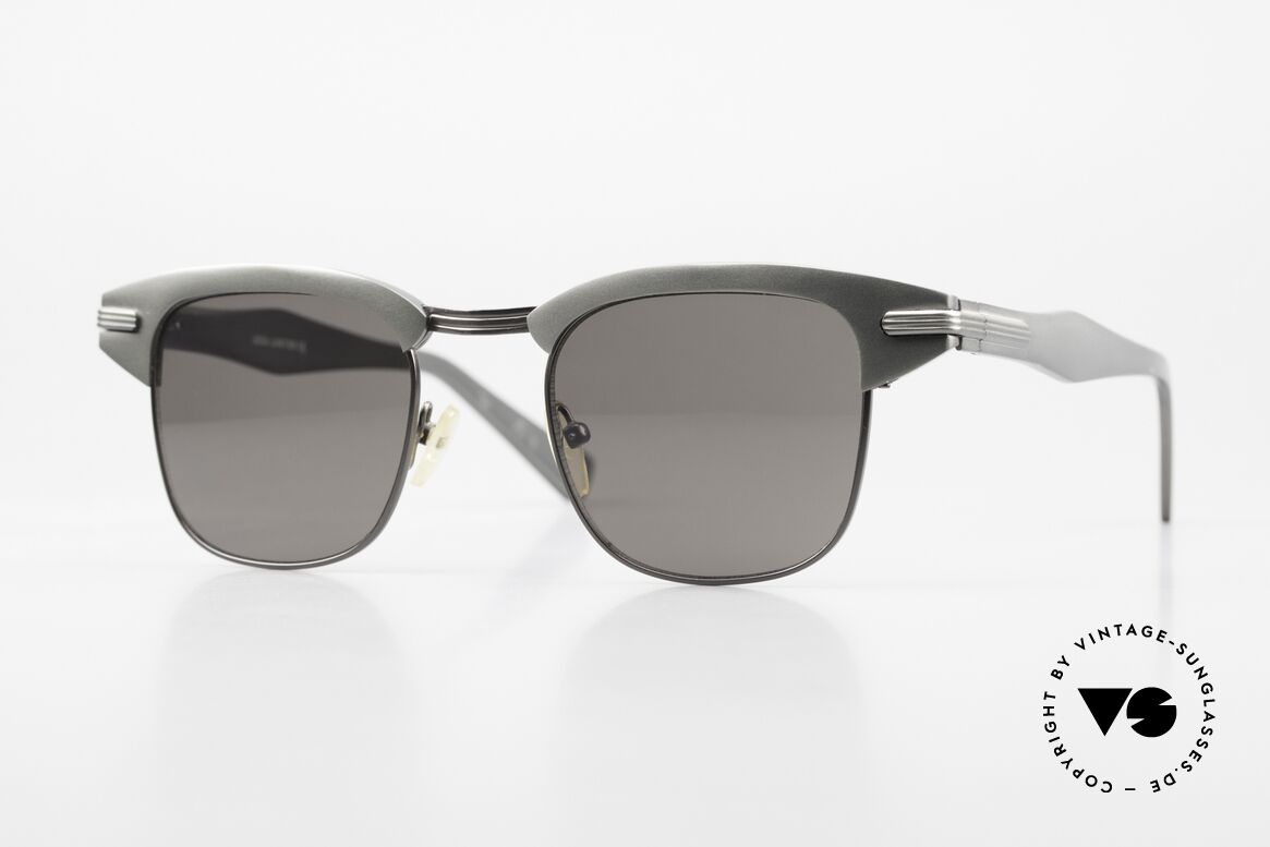 Lesca John.F. Markante Sonnenbrille Men, LESCA Herren-Sonnenbrille, Modell John.F.Grey, Passend für Herren