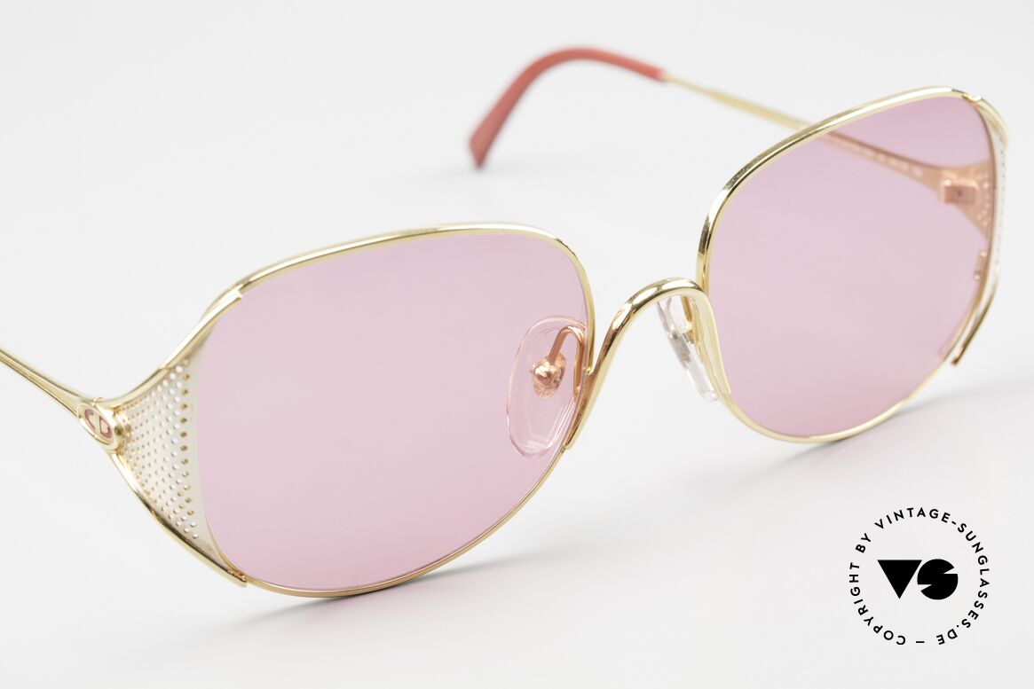 Christian Dior 2362 Damen Sonnenbrille In Pink, KEIN RETROstyle, sondern eine echte alte RARITÄT, Passend für Damen