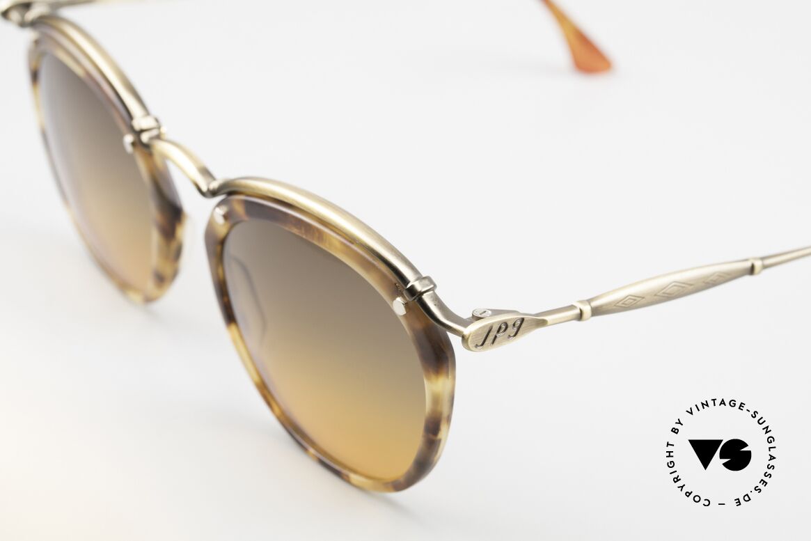 Jean Paul Gaultier 56-1273 True Vintage Sonnenbrille, Rahmen in 'antik gold' und Fassung in "schildpatt", Passend für Herren und Damen
