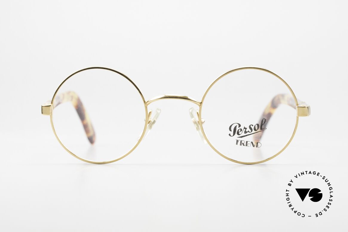 Persol Jabez Runde 90er Vintage Brille, klassische vintage Persol Brille der 90er, Passend für Herren und Damen