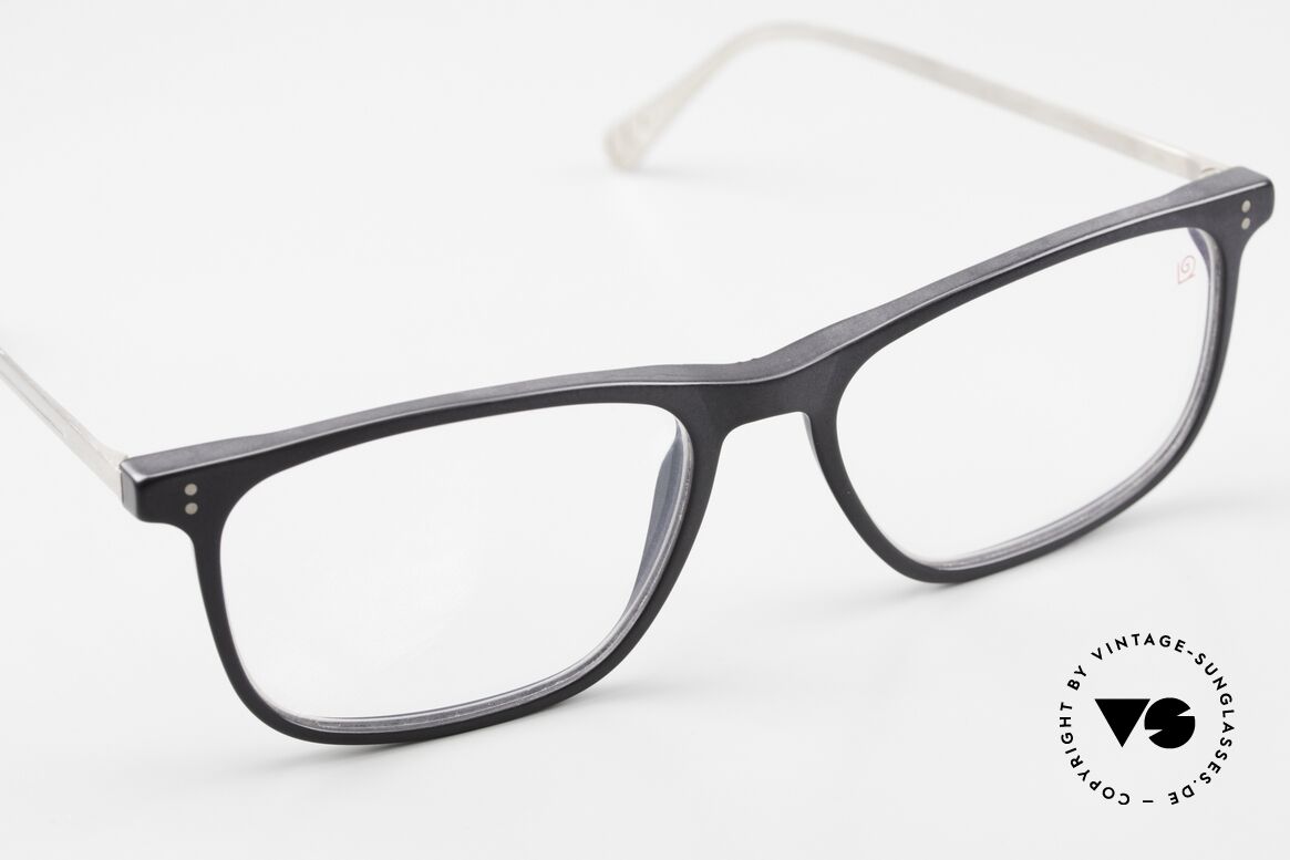 Gernot Lindner AI-P Brille aus Echtem 925er Silber, hier das Modell: GL AI-P SM PDS; Gr. 53-18, 925er, Passend für Herren und Damen