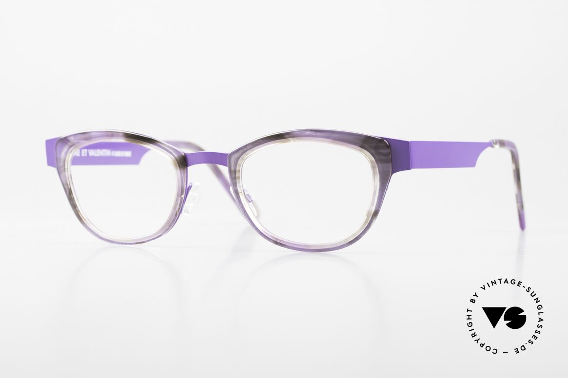 Anne Et Valentin Fairy Kunstvolle Frauenbrille, Anne & Valentin Brille, Fairy, col. U244, Gr. 46/23, Passend für Damen