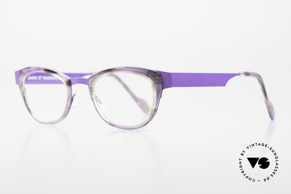 Anne Et Valentin Fairy Kunstvolle Frauenbrille, das Ehepaar Anne (Künstlerin) & Valentin (Optiker), Passend für Damen