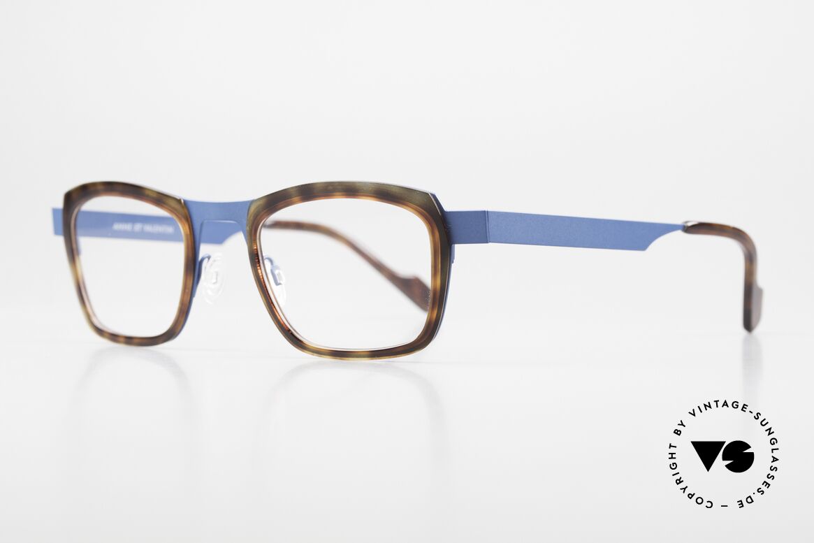 Anne Et Valentin Fausto Designer Brille Unisex, das Ehepaar Anne (Künstlerin) & Valentin (Optiker), Passend für Herren und Damen