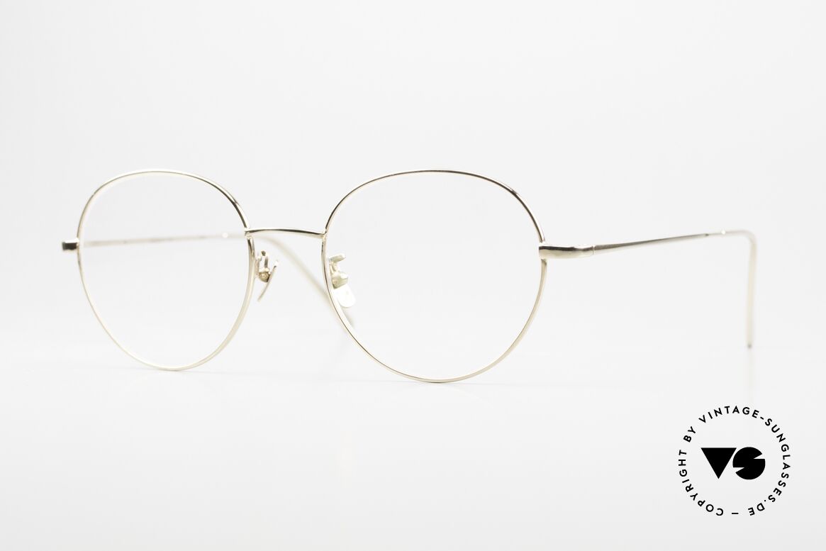Gernot Lindner GL-303 Pantobrille aus 925er Silber, Gernot Lindner Panto-Brille, GL-303, Gr. 50-20, Passend für Herren und Damen