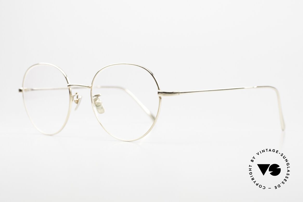 Gernot Lindner GL-303 Pantobrille aus 925er Silber, gemacht aus 925er Silber und zudem vergoldet, Passend für Herren und Damen