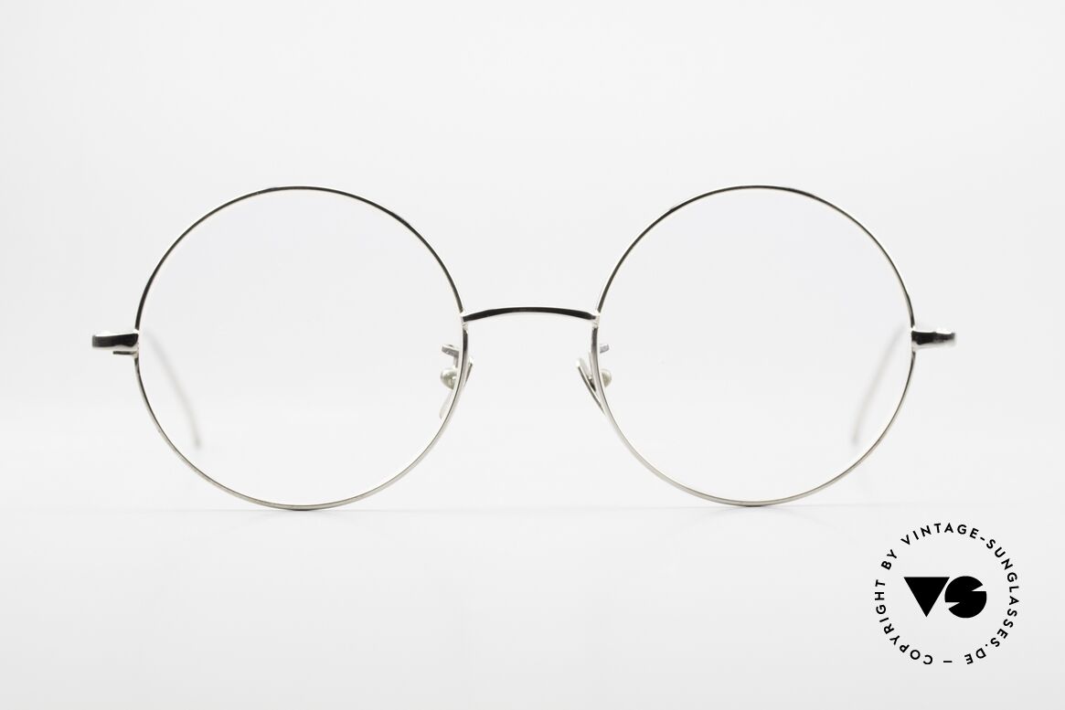 Gernot Lindner GL-304 Runde 925er Silber Brille, runde Gernot Lindner Brille, GL-304, Gr. 48-20, Passend für Herren und Damen