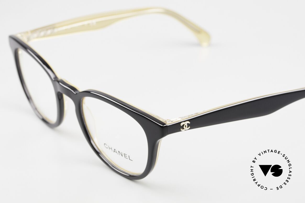 Chanel 3364 Designer Brille Schwarz, ungetragenes Designerstück mit original Chanel Etui, Passend für Herren und Damen