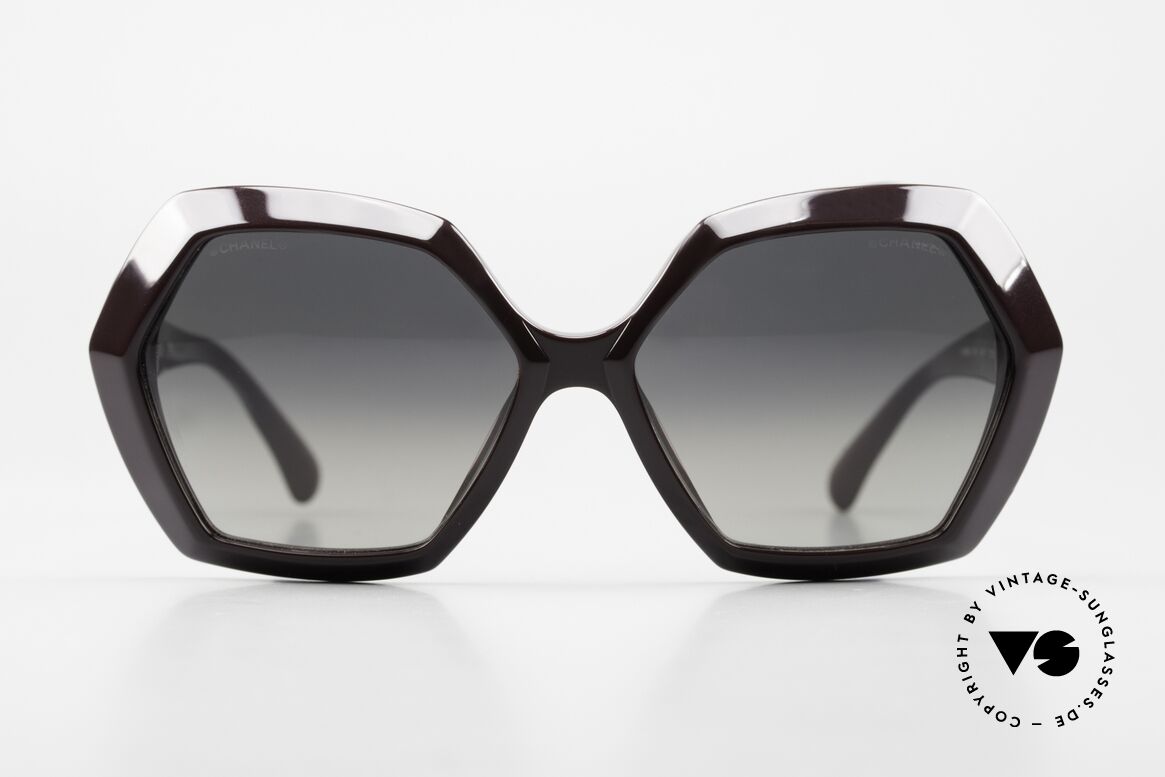Chanel 5367 Luxus Sonnenbrille Frauen, zauberhafte Damen-Sonnenbrille, "Oversize-Design", Passend für Damen