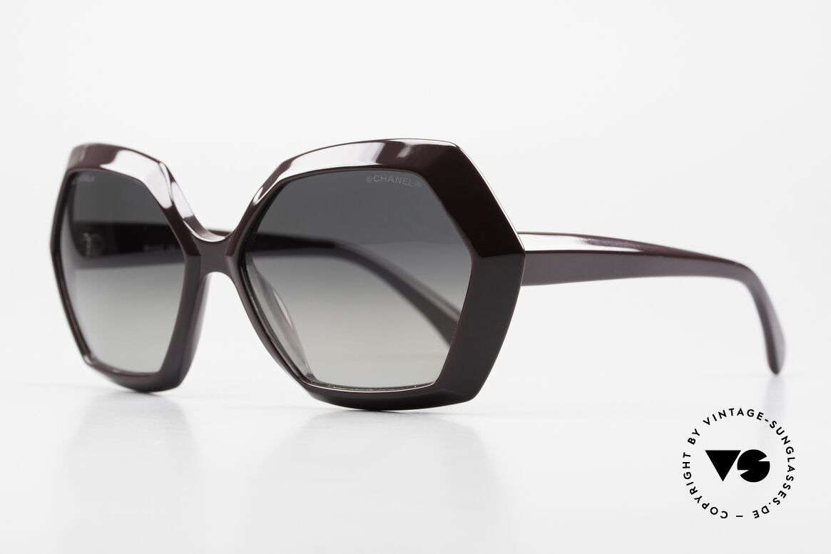 Chanel 5367 Luxus Sonnenbrille Frauen, entspiegelte Sonnengläser mit Verlauf; 100% UV prot., Passend für Damen