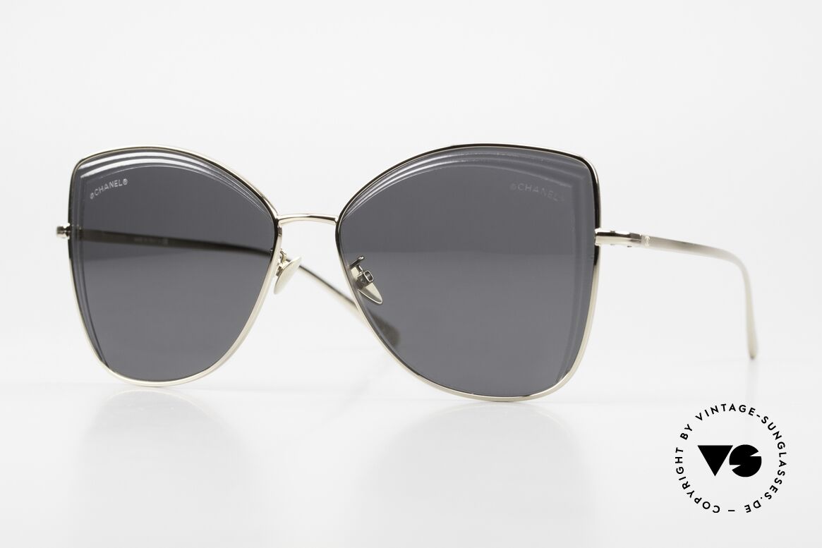 Chanel 4253 Sehr Weibliche Brillenform, CHANEL Sonnenbrille 4253, Größe 59-15, color 395, Passend für Damen