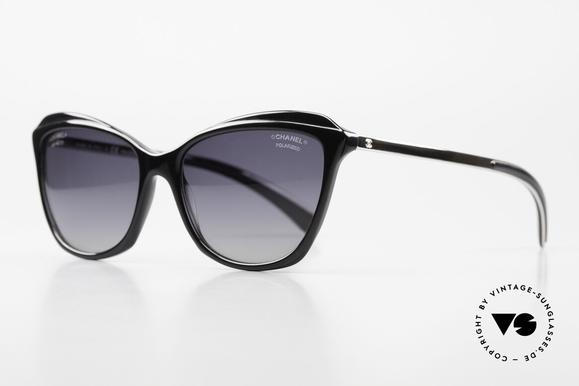 Chanel 5384 Polarisierende Sonnenbrille, polarisierende Sonnengläser mit 100% UV Protection, Passend für Damen