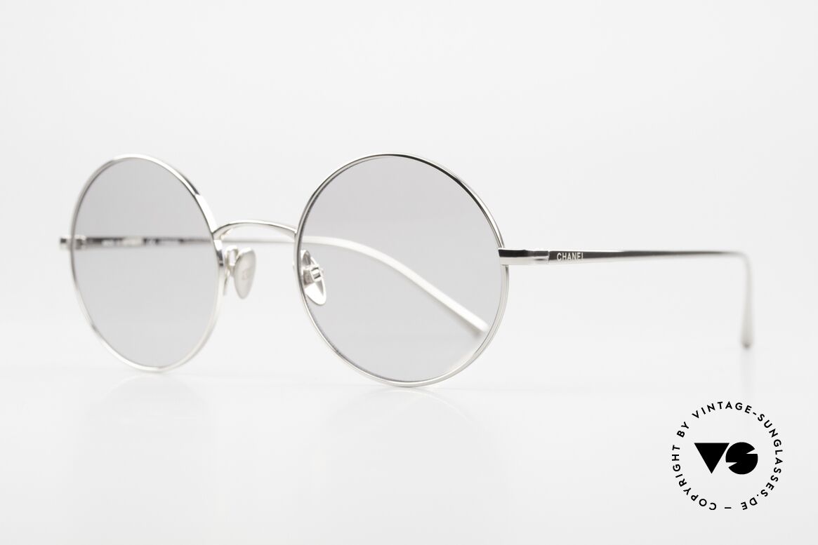 Chanel 4257 Runde Sonnenbrille Unisex, zeitloses rundes Design für Damen & Herren zugleich, Passend für Herren und Damen