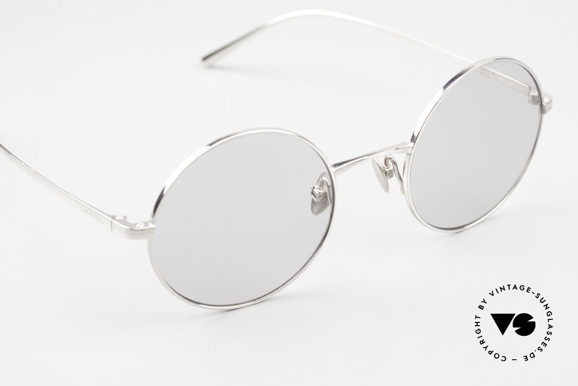 Chanel 4257 Runde Sonnenbrille Unisex, ungetragenes Designerstück mit original Chanel Etui, Passend für Herren und Damen