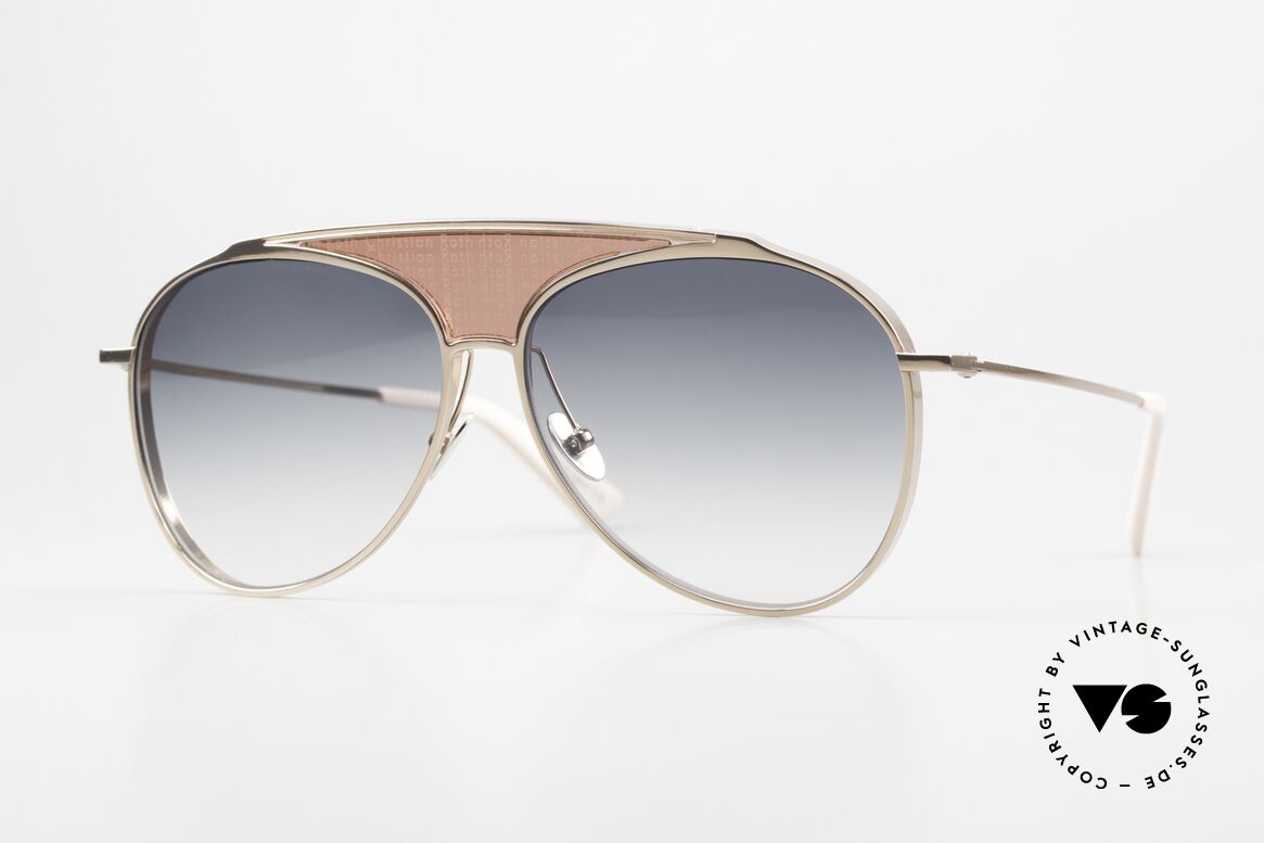 Christian Roth Funker Rosé Gold Titanium Brille, Christian Roth Sonnenbrille CRS-00128 RGD, 60-13, Passend für Herren und Damen