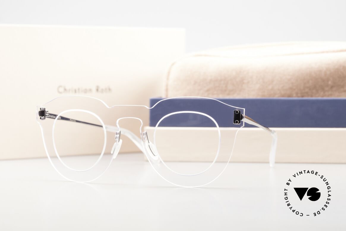 Christian Roth Matos Durchsichtige Brille Unisex, Größe: medium, Passend für Herren und Damen
