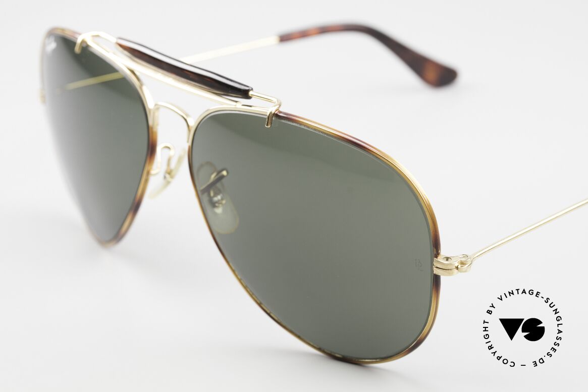 Ray Ban Outdoorsman II B&L G15 Mineral Gläser, TOP-Verarbeitung mit der bekannten B&L Gravur, Passend für Herren