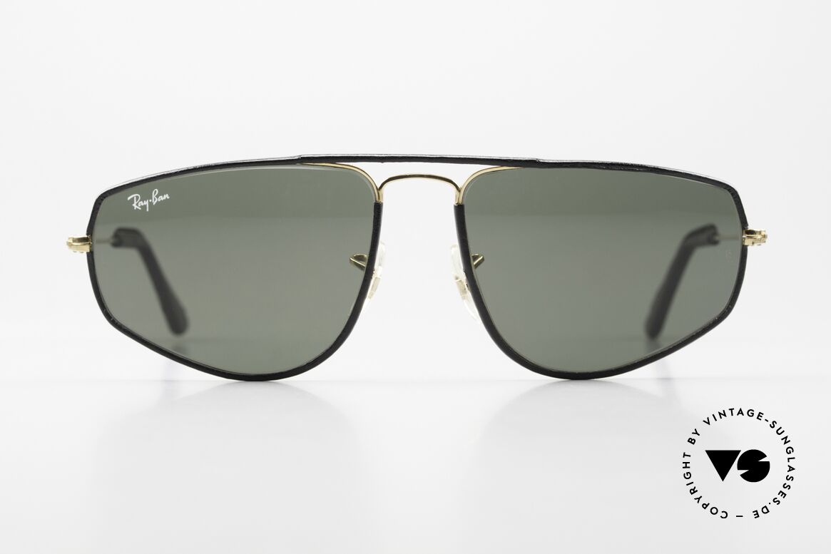 Ray Ban Fashion Metal 3 Limited Leder Edition 80er, die etwas modifizierte Pilotenform von Ray Ban, Passend für Herren und Damen