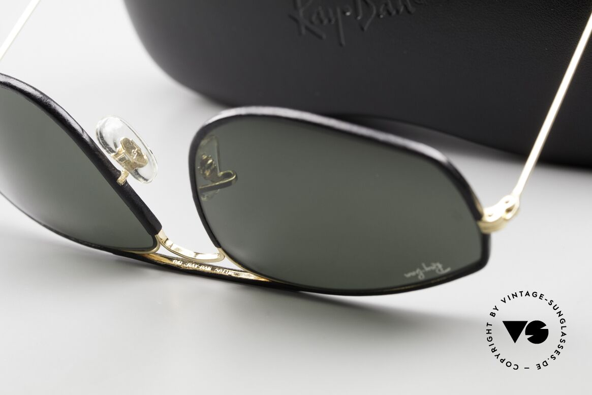 Ray Ban Fashion Metal 3 Limited Leder Edition 80er, Größe: medium, Passend für Herren und Damen