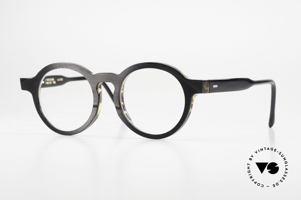 Vinylize Tristano Schallplatten Brille Aus Vinyl, Vinylize Brille, Modell Tristano, Gr. 48-21, 145, Passend für Herren