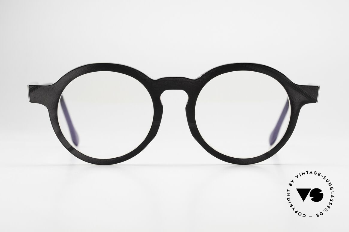 Vinylize Tristano Schallplatten Brille Aus Vinyl, interessante Brille aus recycelten Schallplatten, Passend für Herren