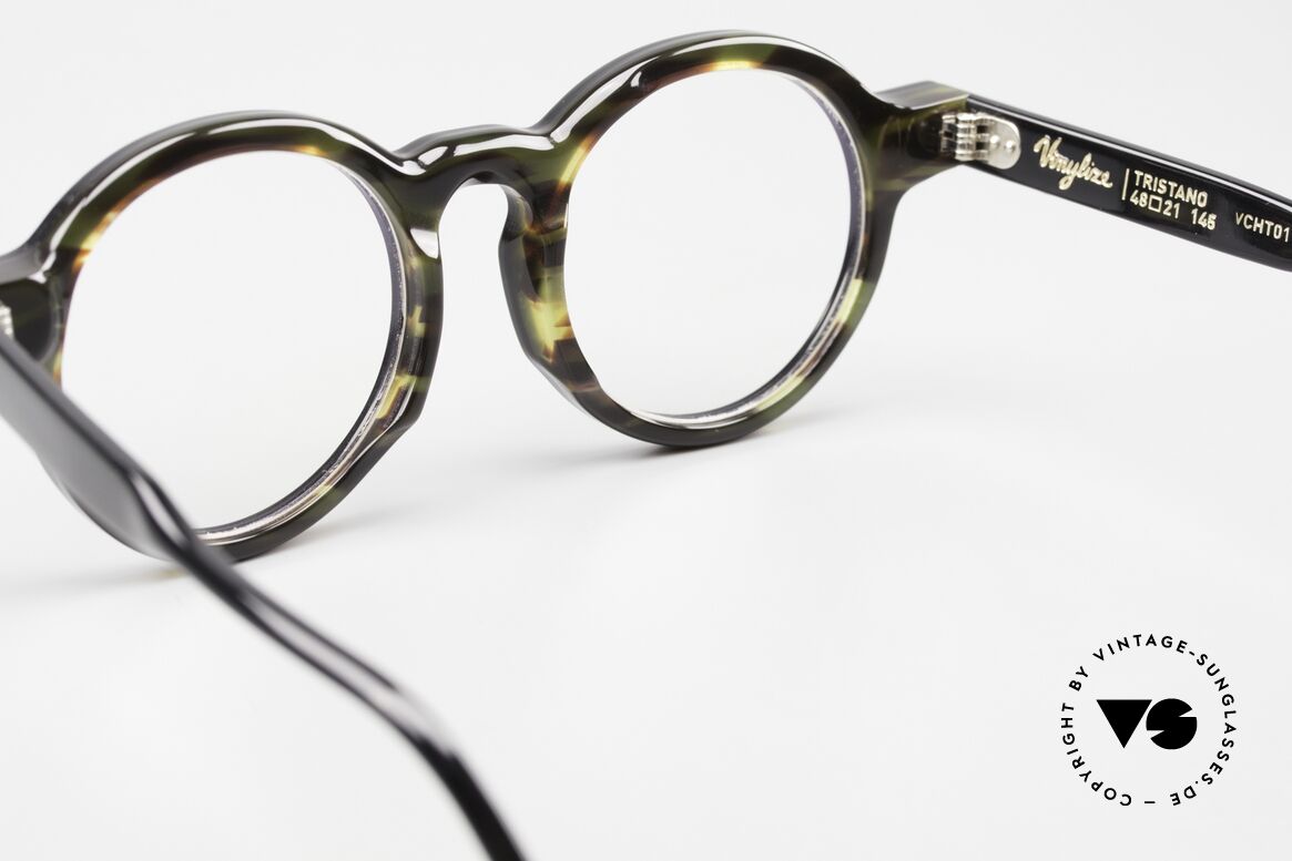 Vinylize Tristano Schallplatten Brille Aus Vinyl, ungetragenes Exemplar; stylisch und funktional, Passend für Herren