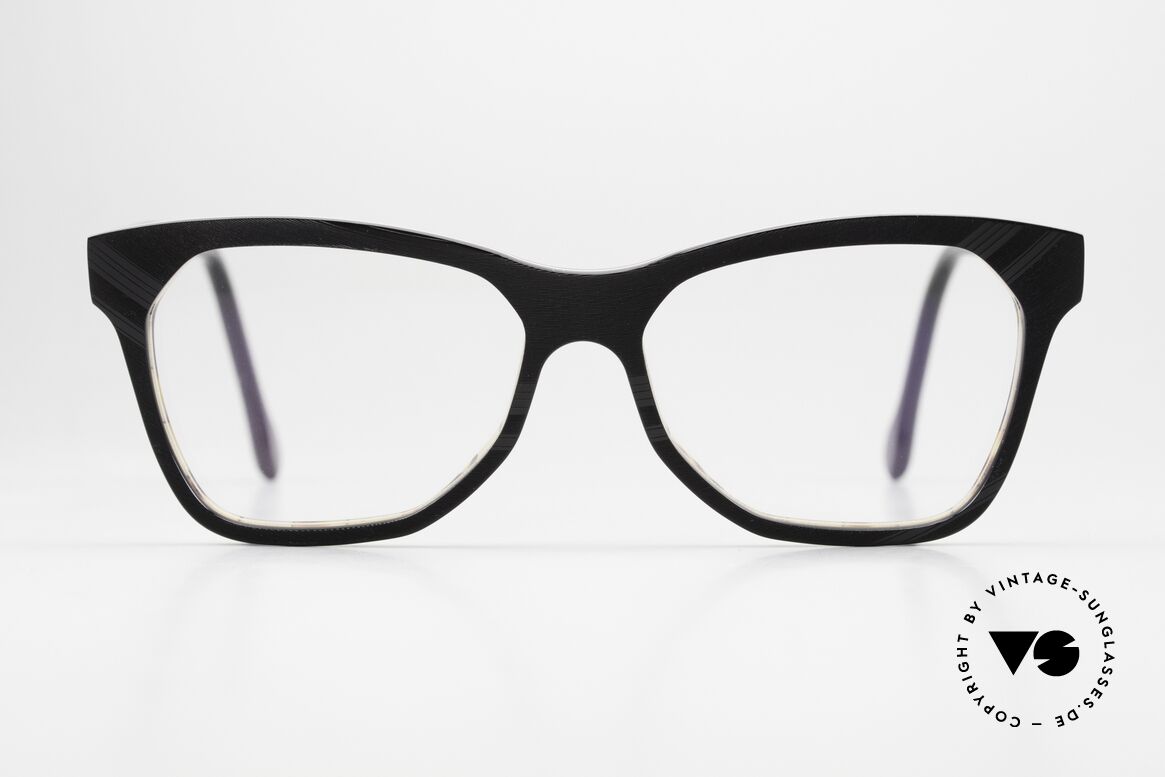 Vinylize Curie Credo Wear The Music, interessante Brille aus recycelten Schallplatten, Passend für Damen