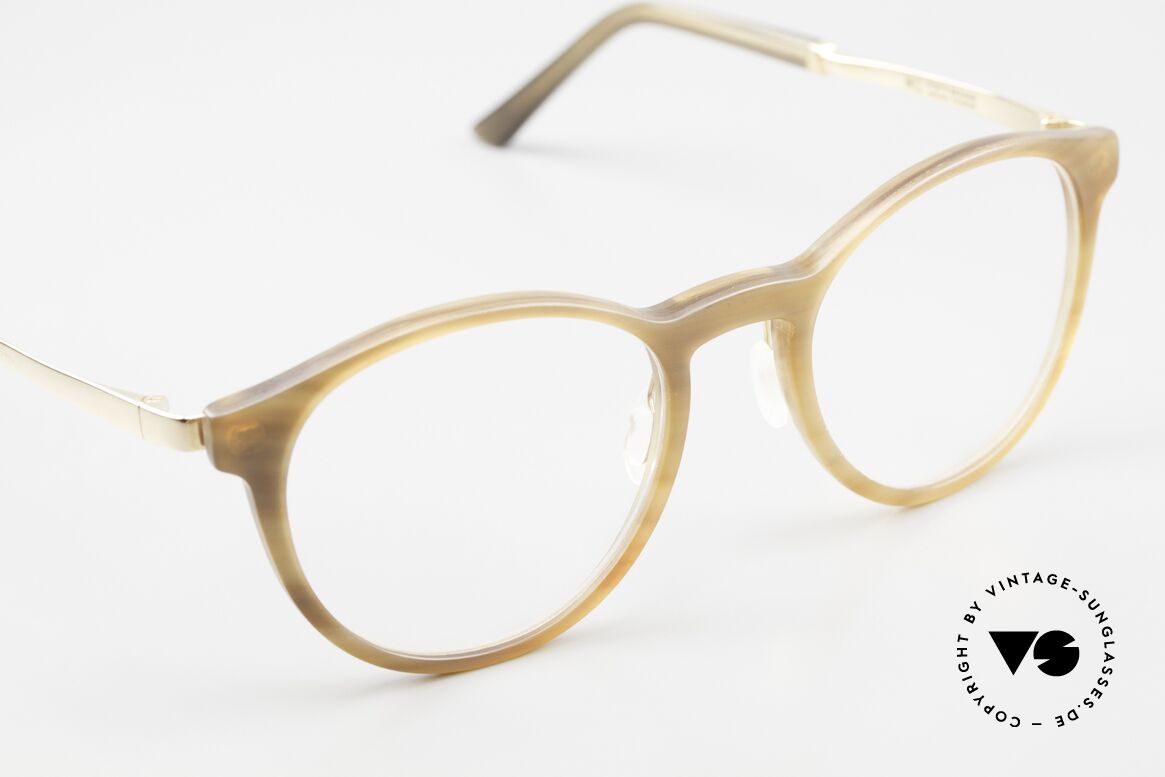 Hoffmann TG8310 Naturhorn Titan Kombination, pures Understatement, denn komplett ohne Marken-Logo, Passend für Herren und Damen