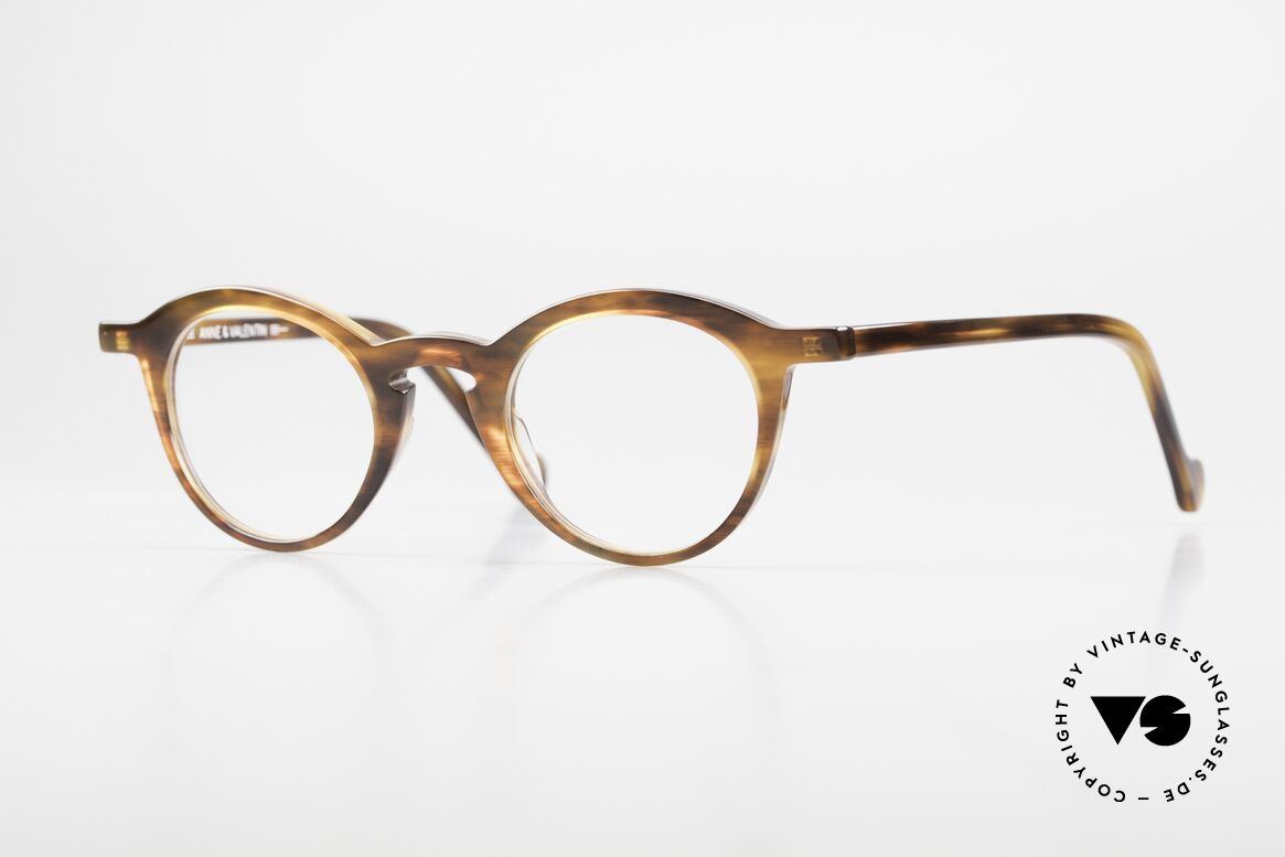 Anne Et Valentin Allegria Pantobrille Zeitlos Vintage, Anne & Valentin Brille, Allegria, c. 0930, Gr. 43/23, Passend für Damen