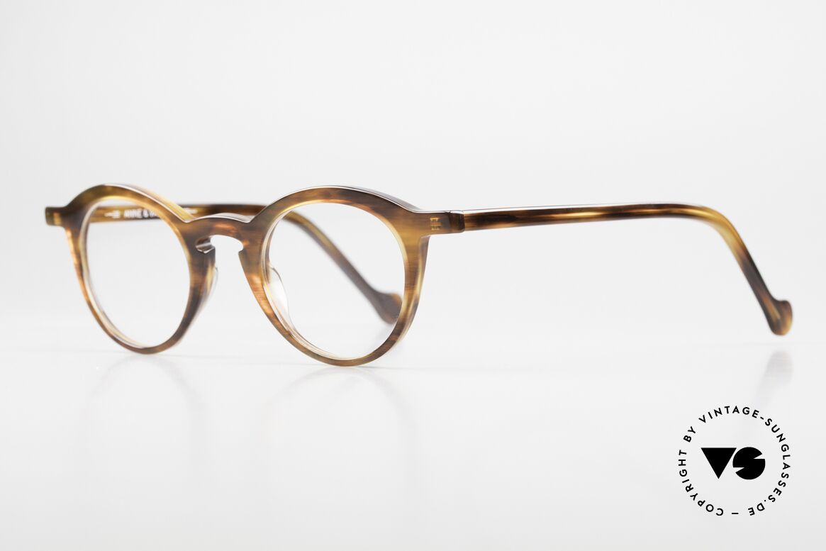 Anne Et Valentin Allegria Pantobrille Zeitlos Vintage, das Ehepaar Anne (Künstlerin) & Valentin (Optiker), Passend für Damen