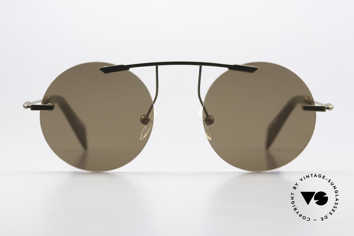 Yohji Yamamoto YY7011 Randlos Design Sonnenbrille, Yohji Yamamoto Sonnenbrille, YY7011, Größe 48/21, Passend für Herren und Damen