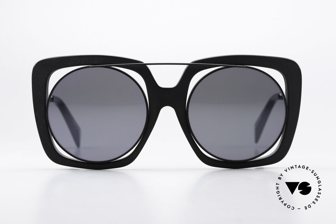 Yohji Yamamoto YY7009 Oversized Brille Avantgarde, Yamamoto = Meister der Avantgarde im großen Stil, Passend für Damen