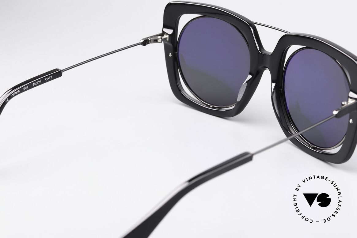 Yohji Yamamoto YY7009 Oversized Brille Avantgarde, Größe: large, Passend für Damen