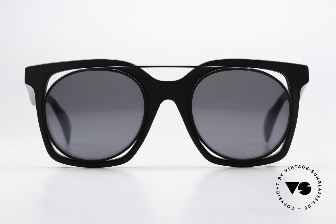 Yohji Yamamoto YY7008 Gläser Sind Matt Verspiegelt, Yamamoto = Meister der Avantgarde im großen Stil, Passend für Damen