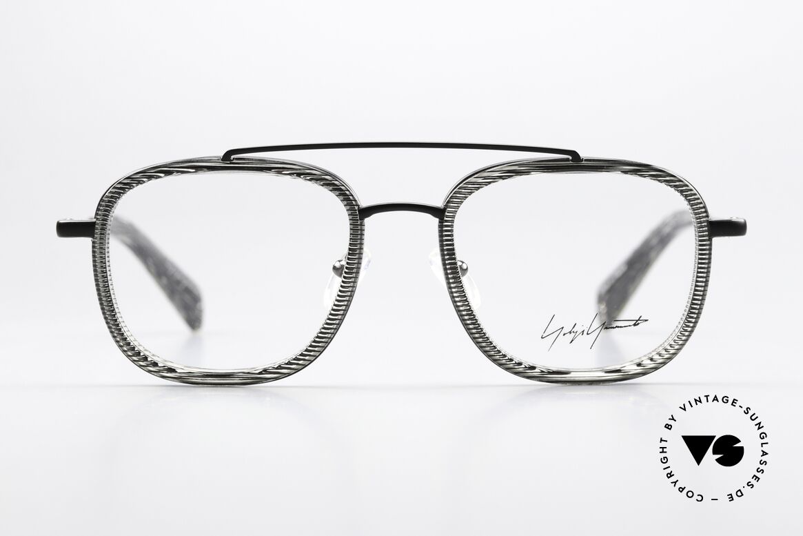 Yohji Yamamoto YY1026 Designerbrille Avantgarde, Yamamoto = Meister der Avantgarde im großen Stil, Passend für Herren