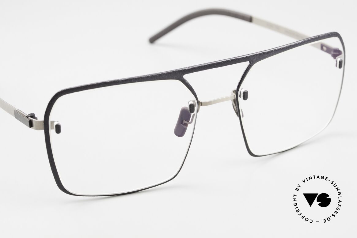 Götti Perspective Bold10 Innovative Brille Herren, ungetragenes Designerstück von 2019, mit Hartetui, Passend für Herren
