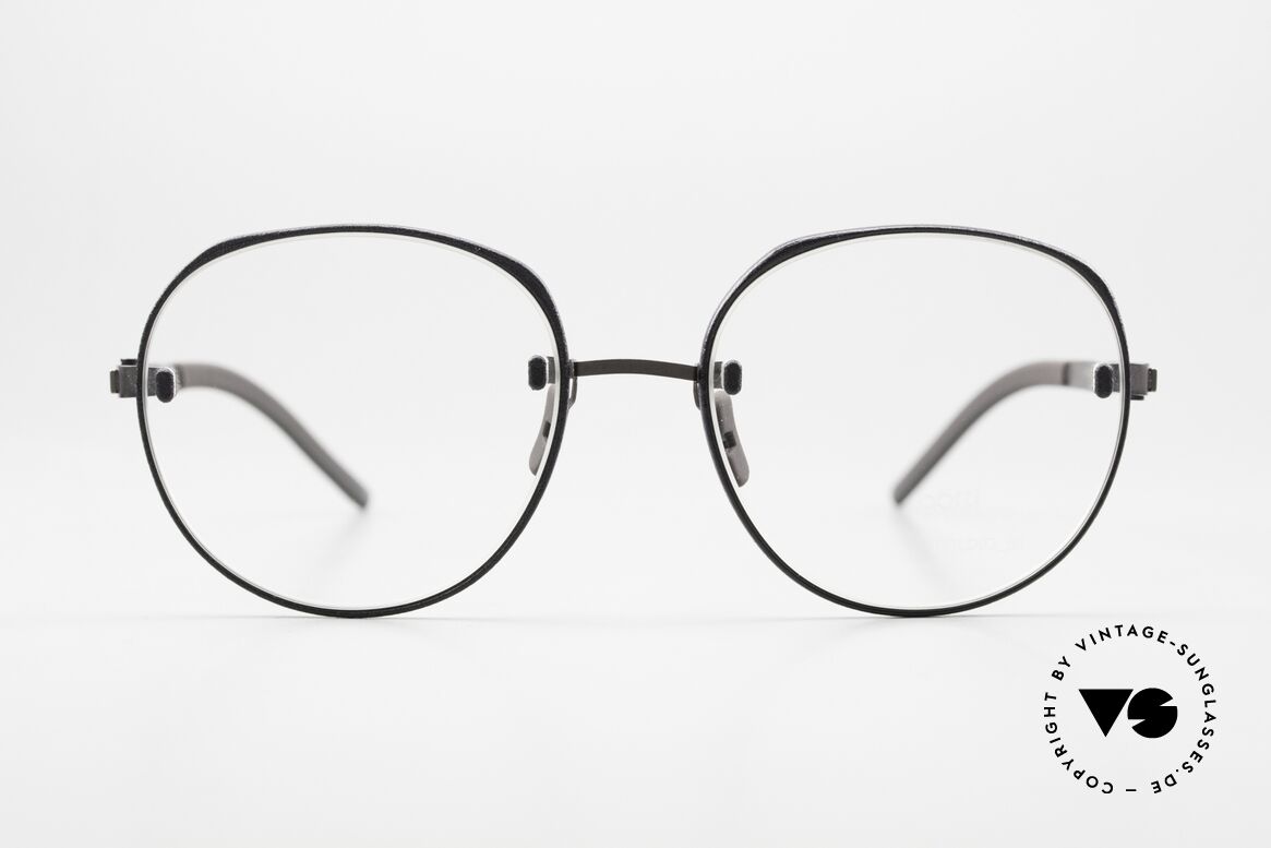 Götti Perspective Bold02 Rund Mit Zusätzlichem Rand, randlose Damenbrille; auffällig und minimalistisch!, Passend für Damen