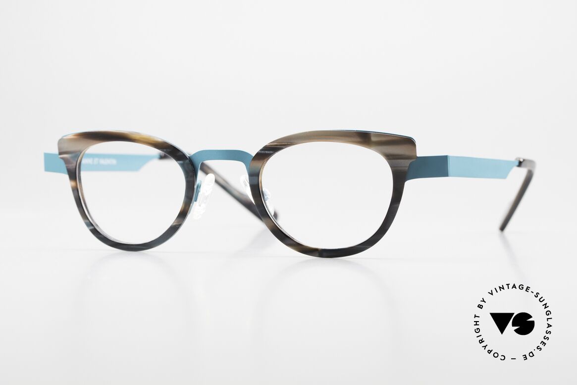 Anne Et Valentin Feist Vintage Brille Kombo 2014, Anne & Valentin Brille, Feist, col. U190, Gr. 41/22, Passend für Damen