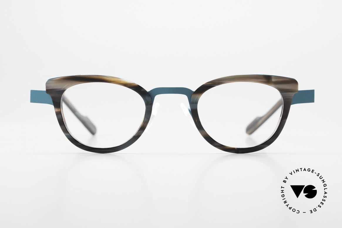 Anne Et Valentin Feist Vintage Brille Kombo 2014, Kombi-Brille = Materialkombi von 'Anne Et Valentin', Passend für Damen