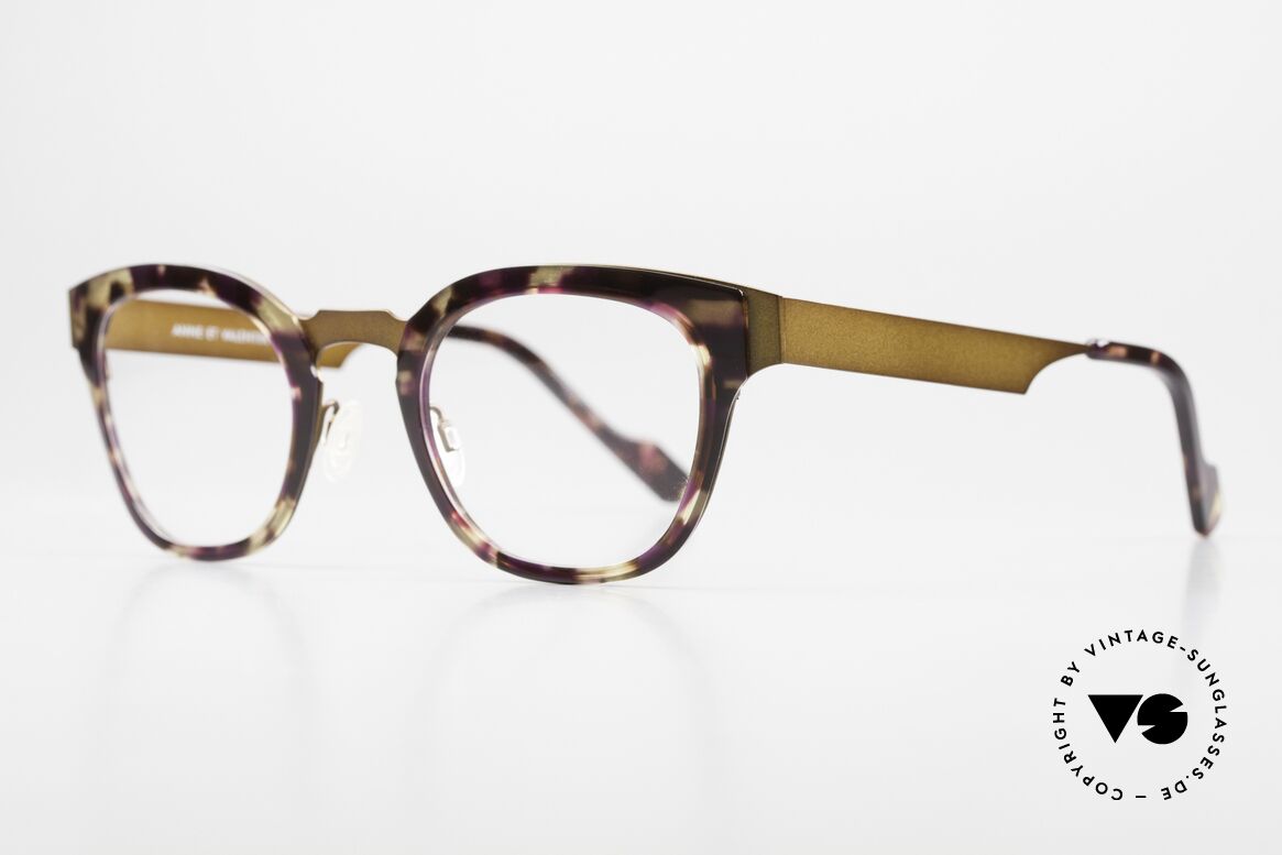 Anne Et Valentin Francesca Material Kombi-Brille Unisex, das Ehepaar Anne (Künstlerin) & Valentin (Optiker), Passend für Damen