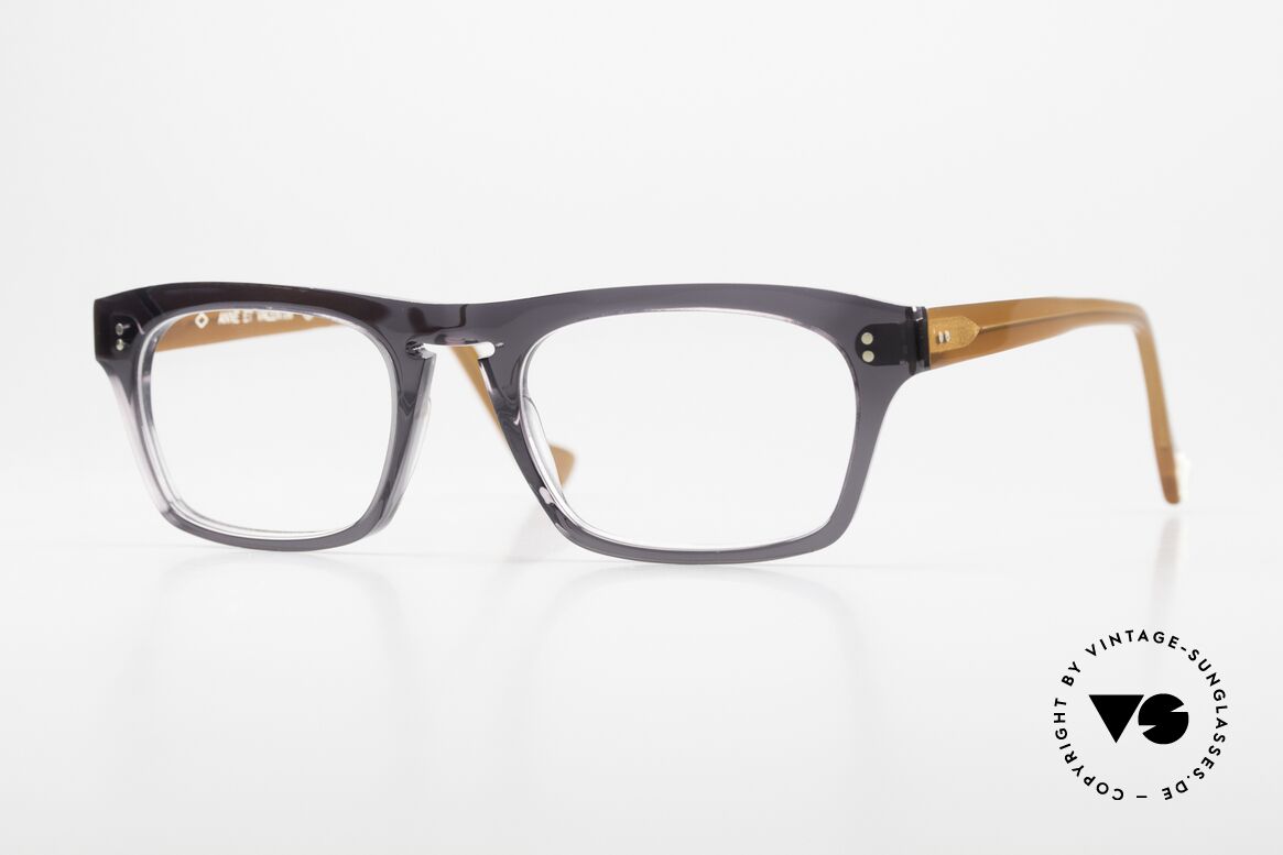 Anne Et Valentin Cobain Azetat-Rahmen Vintage Brille, Anne&Valentin Brille, Cobain, col. 1264, Gr. 50/20, Passend für Herren und Damen